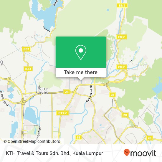 KTH Travel & Tours Sdn. Bhd. map