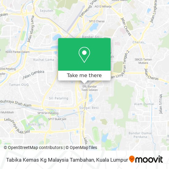 Peta Tabika Kemas Kg Malaysia Tambahan