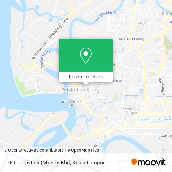 PKT Logistics (M) Sdn Bhd map