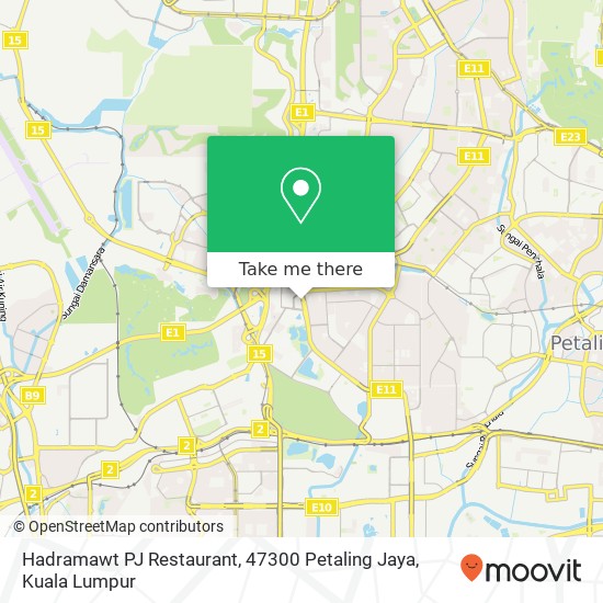 Hadramawt PJ Restaurant, 47300 Petaling Jaya map