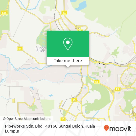 Pipeworks Sdn. Bhd., 40160 Sungai Buloh map