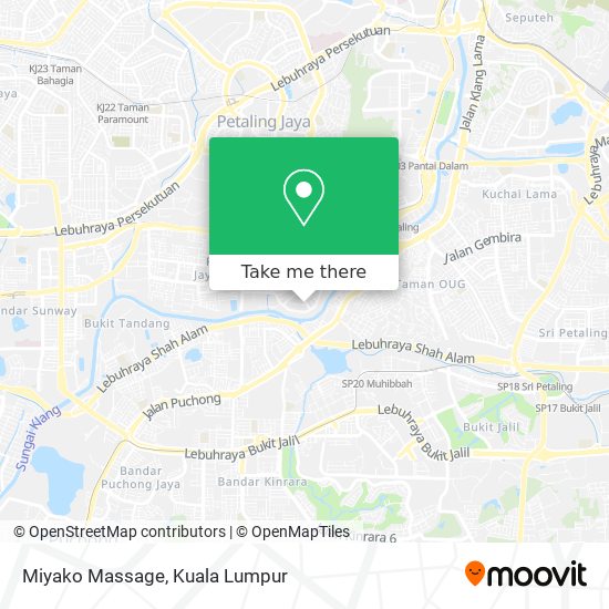 Miyako Massage map
