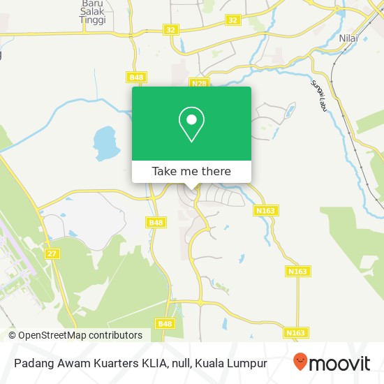 Padang Awam Kuarters KLIA, null map
