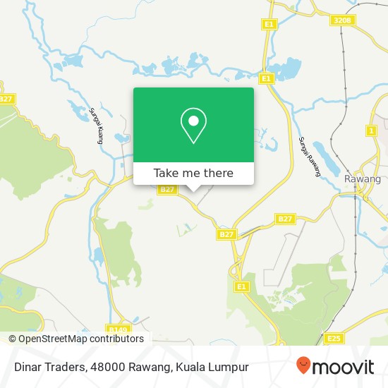 Dinar Traders, 48000 Rawang map