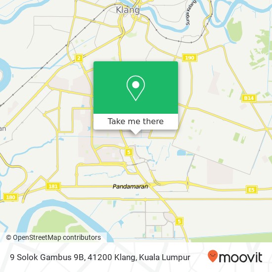 9 Solok Gambus 9B, 41200 Klang map