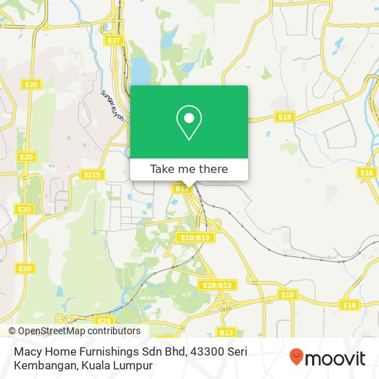 Macy Home Furnishings Sdn Bhd, 43300 Seri Kembangan map