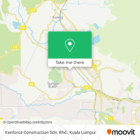 Kenforce Construction Sdn. Bhd. map