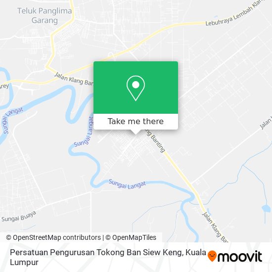 Peta Persatuan Pengurusan Tokong Ban Siew Keng