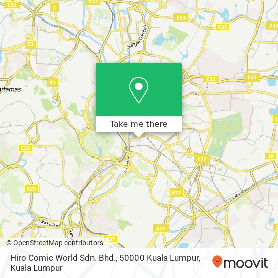 Hiro Comic World Sdn. Bhd., 50000 Kuala Lumpur map