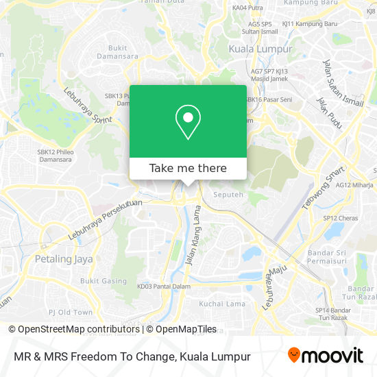 MR & MRS Freedom To Change map