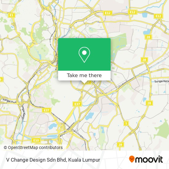 V Change Design Sdn Bhd map