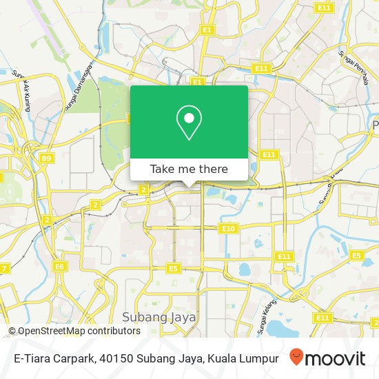 E-Tiara Carpark, 40150 Subang Jaya map