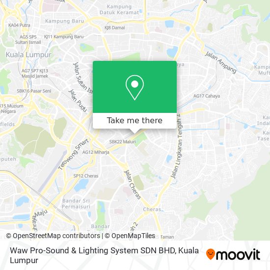 Waw Pro-Sound & Lighting System SDN BHD map