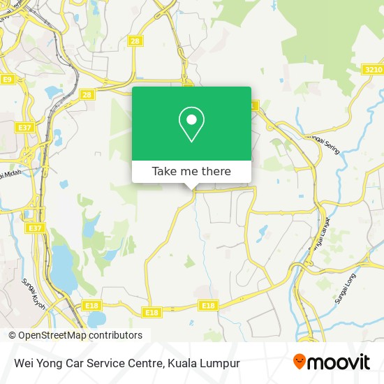 Wei Yong Car Service Centre map