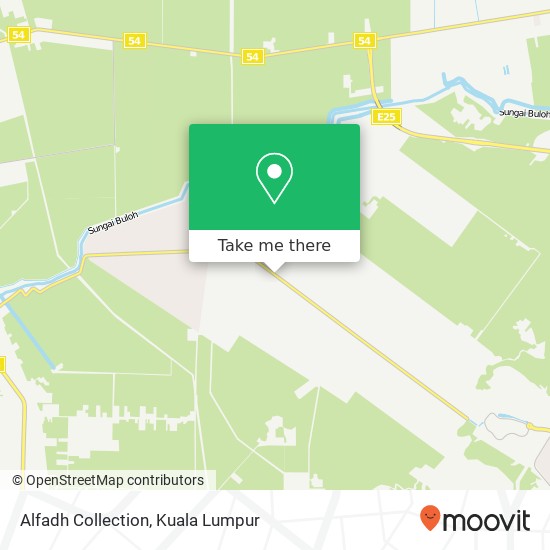 Alfadh Collection, Jalan Rizab Derahman 45800 Jeram map