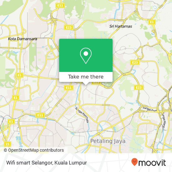 Wifi smart Selangor map