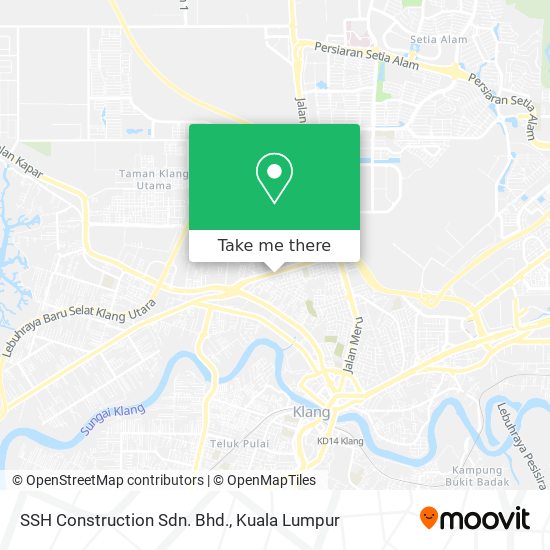 SSH Construction Sdn. Bhd. map