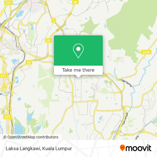 Laksa Langkawi map