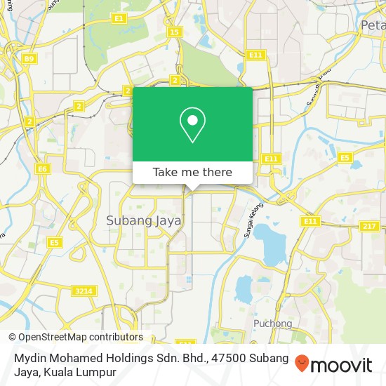 Mydin Mohamed Holdings Sdn. Bhd., 47500 Subang Jaya map