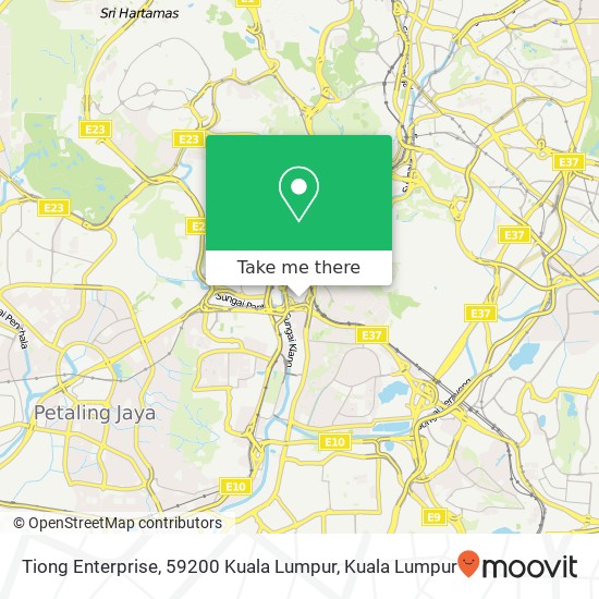 Tiong Enterprise, 59200 Kuala Lumpur map