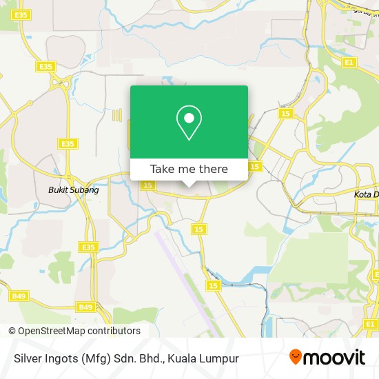 Silver Ingots (Mfg) Sdn. Bhd. map