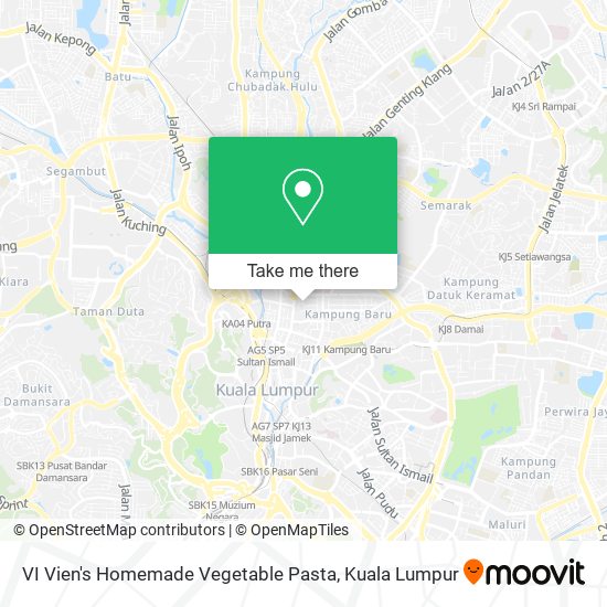 VI Vien's Homemade Vegetable Pasta map