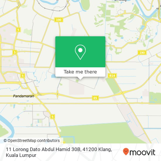 11 Lorong Dato Abdul Hamid 30B, 41200 Klang map