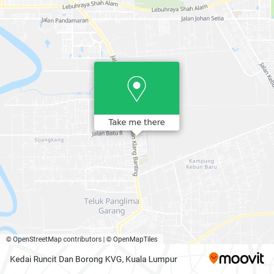 Peta Kedai Runcit Dan Borong KVG