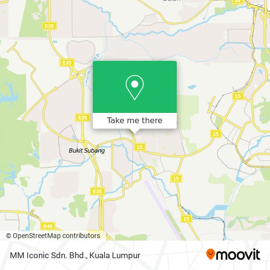 MM Iconic Sdn. Bhd. map