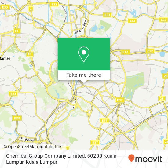 Chemical Group Company Limited, 50200 Kuala Lumpur map