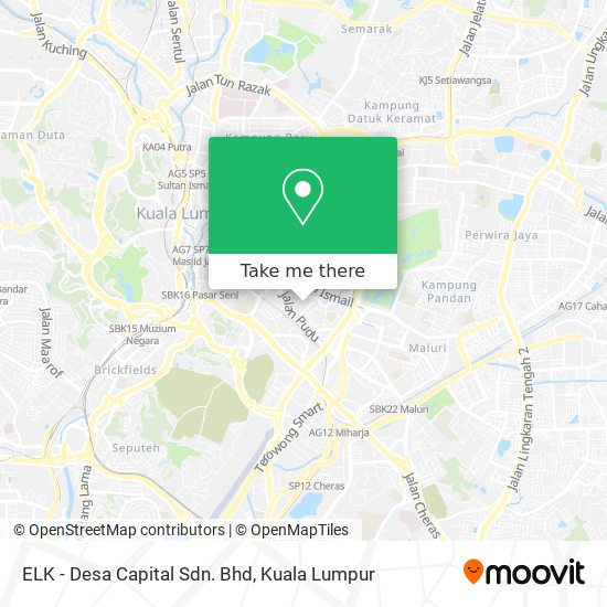 ELK - Desa Capital Sdn. Bhd map