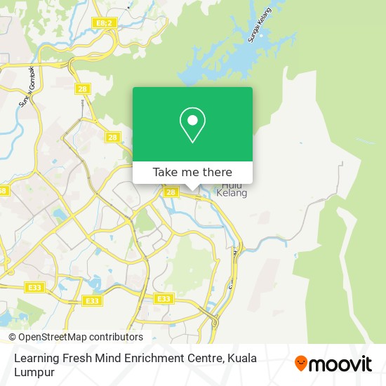 Learning Fresh Mind Enrichment Centre map