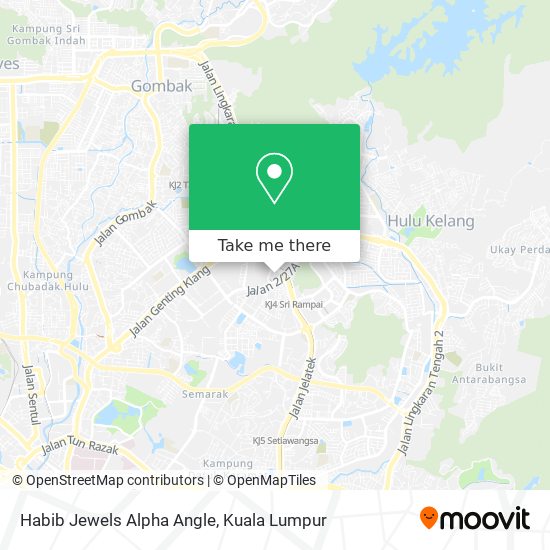 How to get to Habib Jewels Alpha Angle in Kuala Lumpur by Bus or 