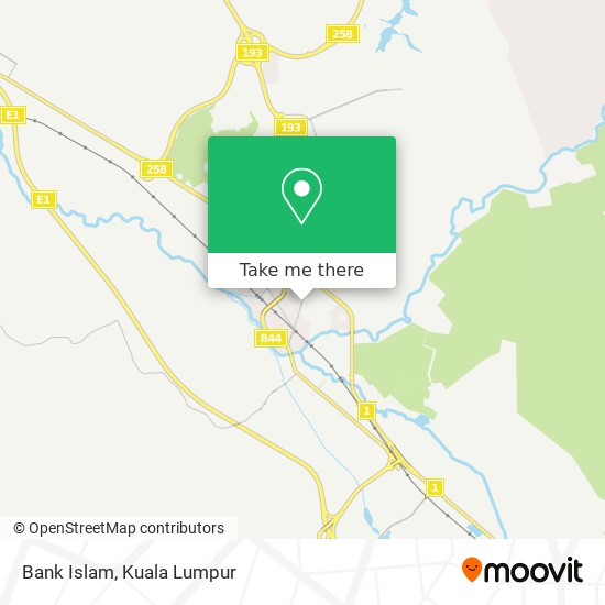 Bank Islam map