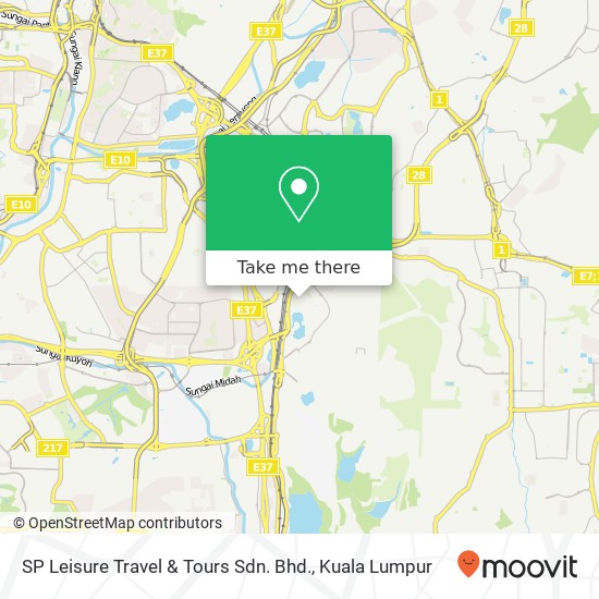 SP Leisure Travel & Tours Sdn. Bhd. map