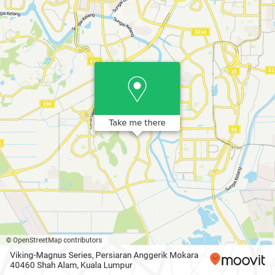 Peta Viking-Magnus Series, Persiaran Anggerik Mokara 40460 Shah Alam