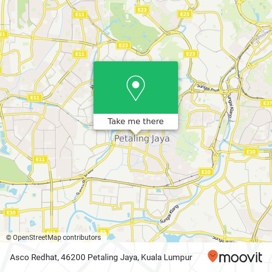 Asco Redhat, 46200 Petaling Jaya map