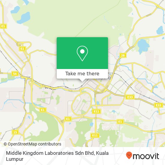 Middle Kingdom Laboratories Sdn Bhd map