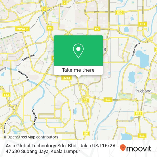 Peta Asia Global Technology Sdn. Bhd., Jalan USJ 16 / 2A 47630 Subang Jaya