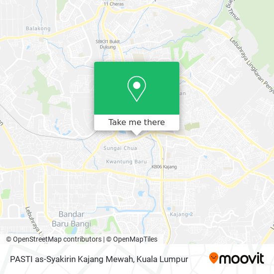 Peta PASTI as-Syakirin Kajang Mewah