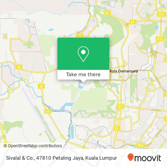 Sivalal & Co., 47810 Petaling Jaya map
