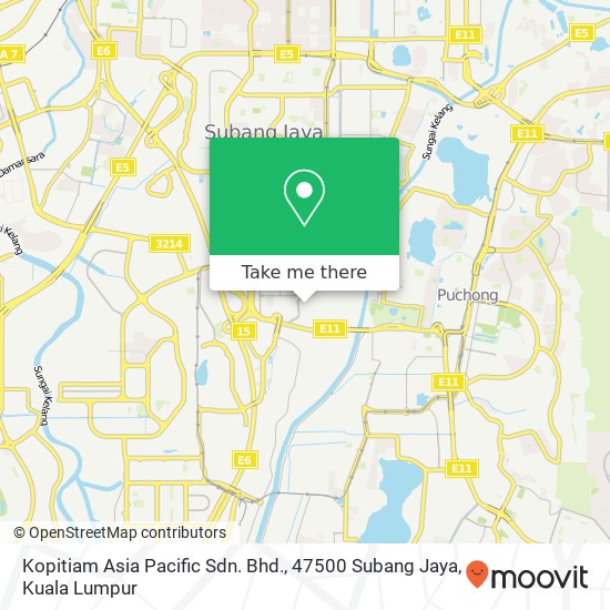 Kopitiam Asia Pacific Sdn. Bhd., 47500 Subang Jaya map