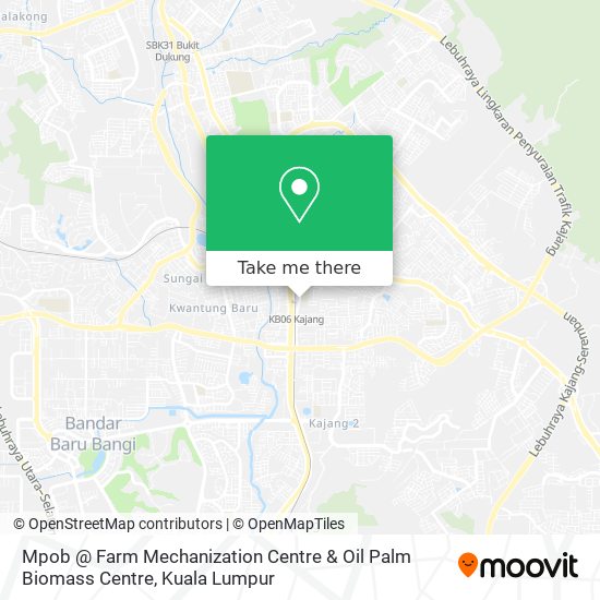 Mpob @ Farm Mechanization Centre & Oil Palm Biomass Centre map