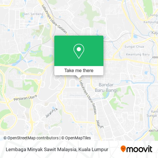 如何坐公交去Hulu Langat的Lembaga Minyak Sawit Malaysia?