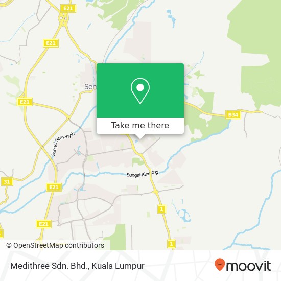 Medithree Sdn. Bhd. map