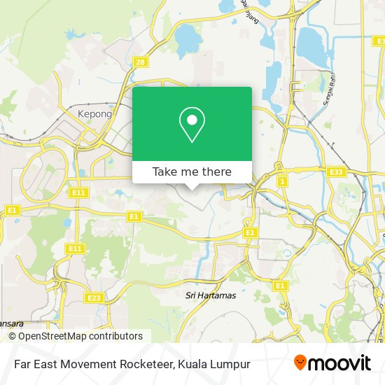 Far East Movement Rocketeer map