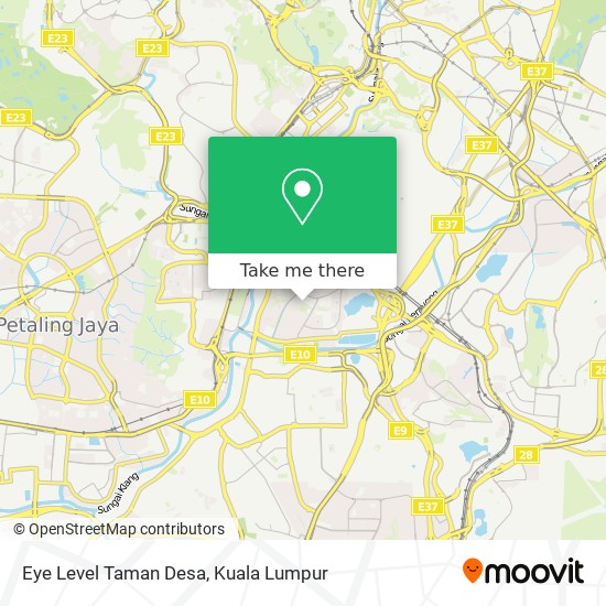 Eye Level Taman Desa map