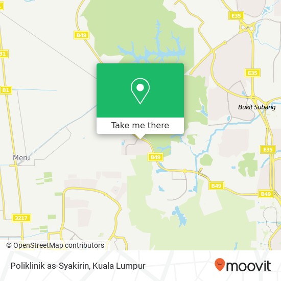 Poliklinik as-Syakirin, Jalan Pulau Lumut P U10 / P 40170 Shah Alam map