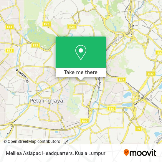 Melilea Asiapac Headquarters map