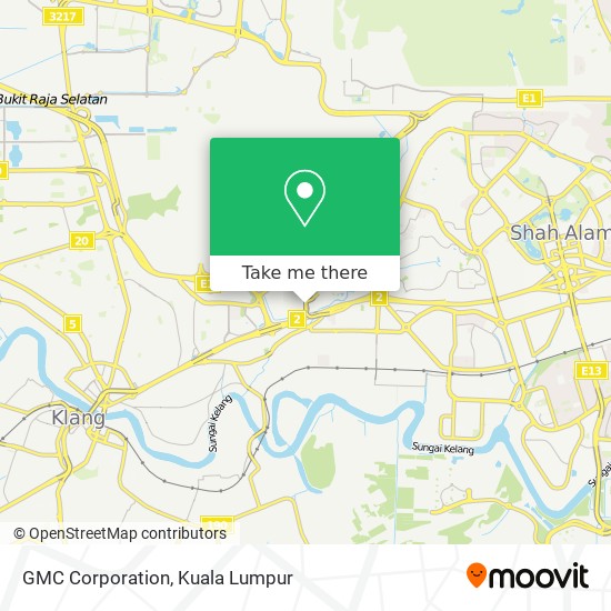 GMC Corporation map